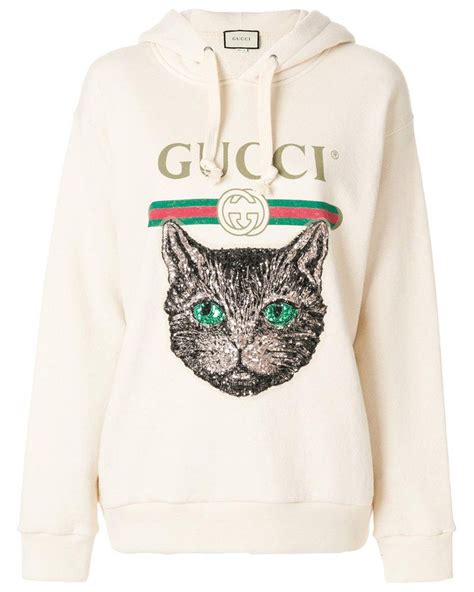 gucci cat mask hoodie|Gucci tracksuit men's.